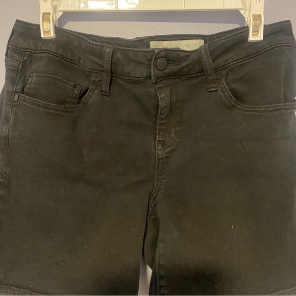 Black denim shorts Size 29 Pilcro and the‎ letterpress - Picture 3 of 8
